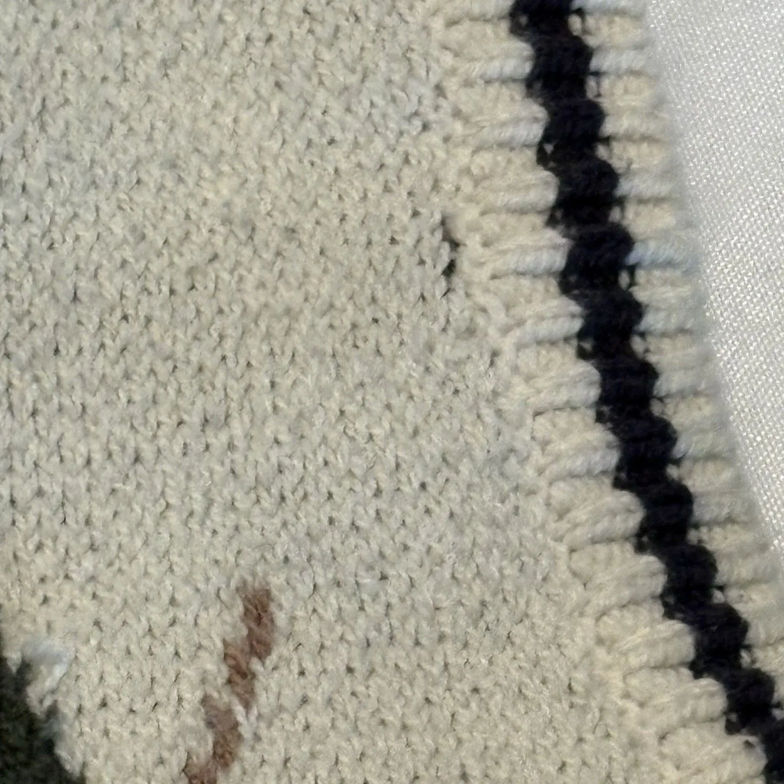 Hollister Women’s Cropped Sweater Vest Size Small Cream - Image 14