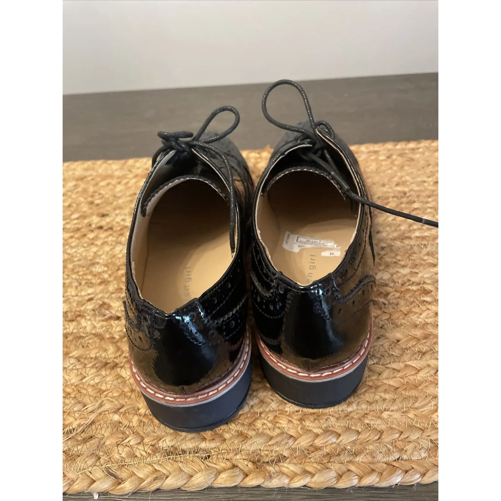 MADDEN GIRL G-RITZ Platform Oxford Shoes, U.S. Women's Sizes 7.5 Black - Image 4