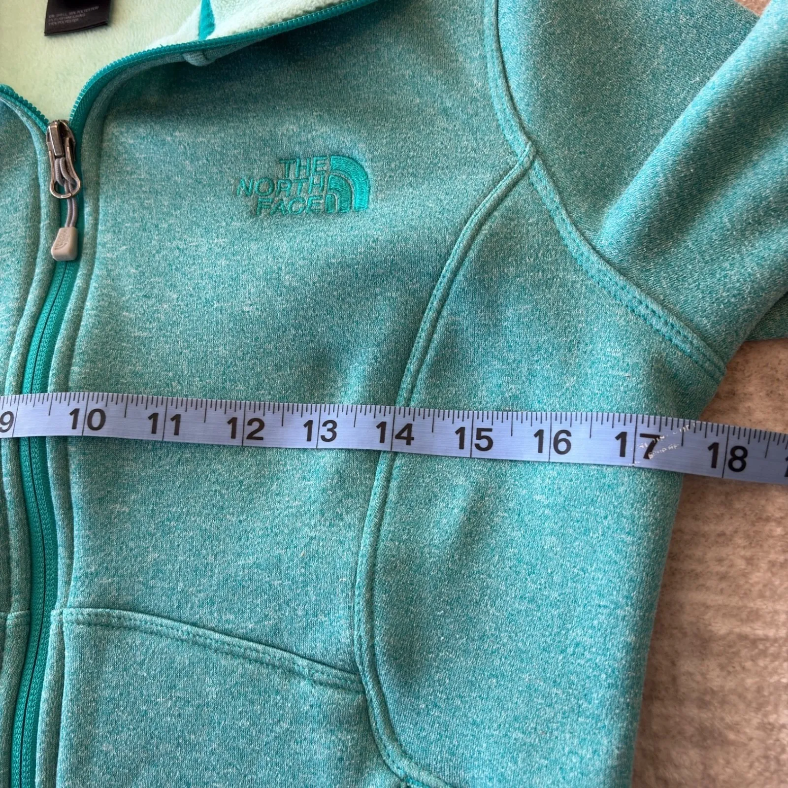 The North Face Apex Bionic‎ Women Small Full Zip Softshell Jacket Outdoor Lined - Image 11