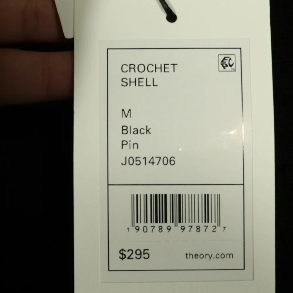 NWT Theory Crochet Tank Size Medium - Image 5