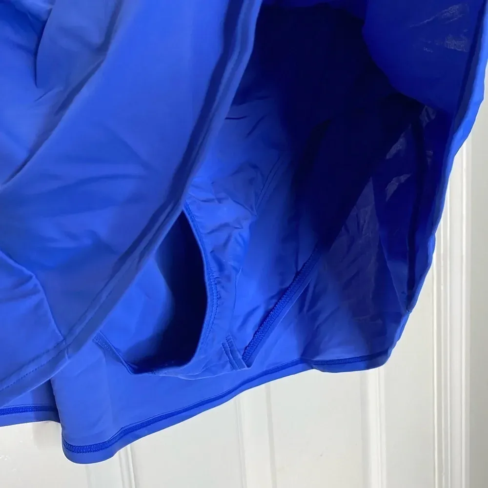 ISLAND ESCAPE WOMAN NWT‎ Bright Blue Skirtini Swim Bottom Size 16W - Image 6