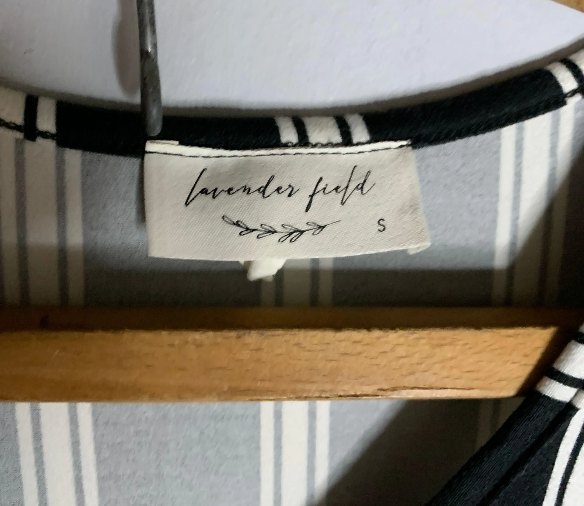 Black & White Striped Tee - Image 3