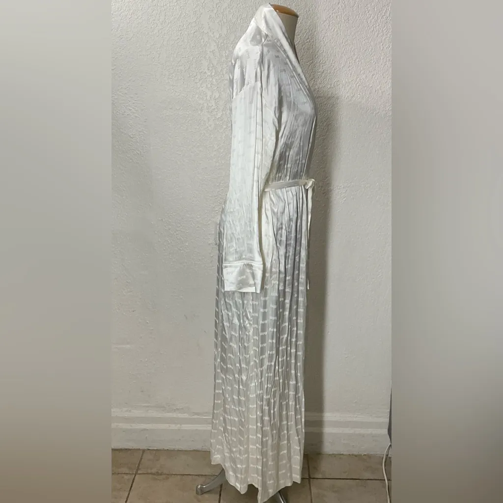 Skims Jacquard Long Robe Marble 
Size S - Image 8
