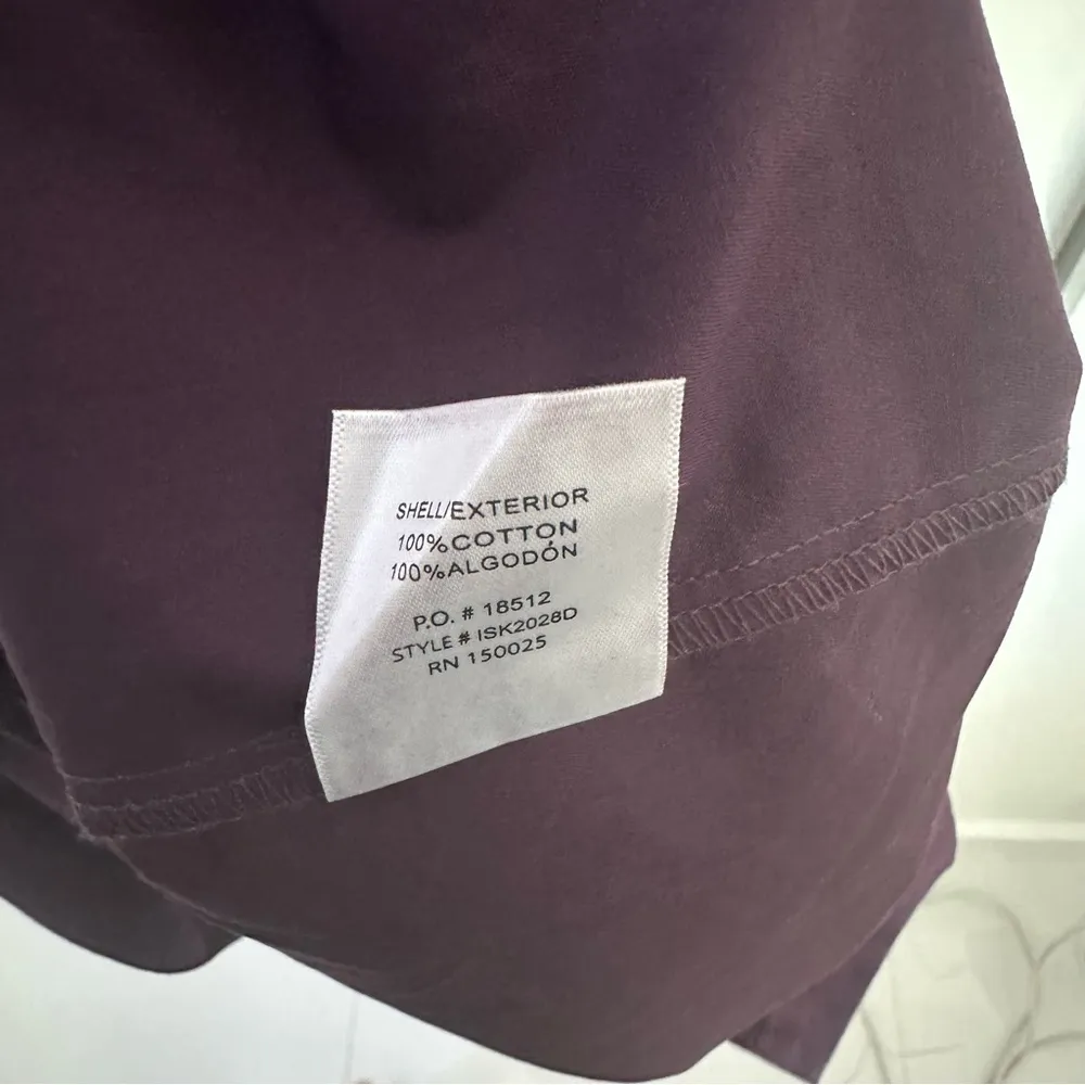 Jacquie The Label Layla Long Sleeve Fitted Bodice Maxi Dress Large NEW Purple - Image 5