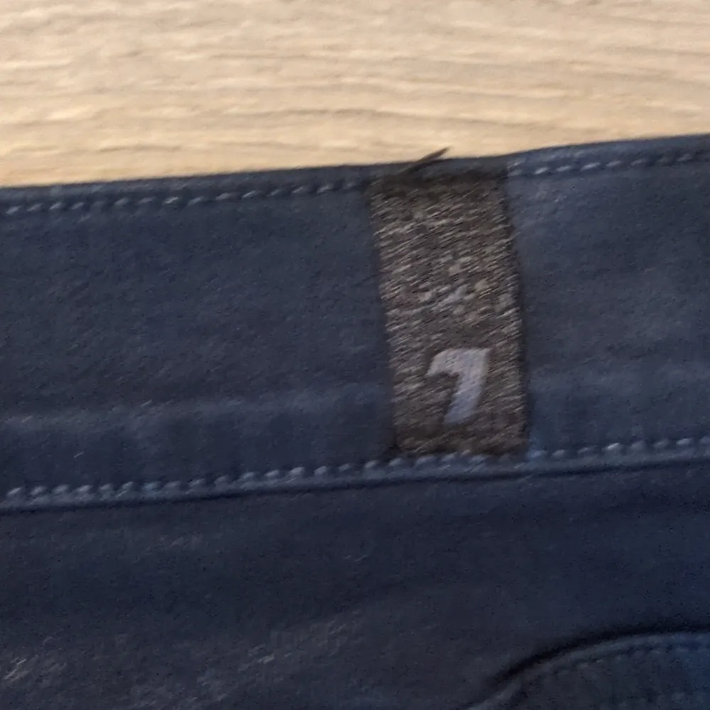 7 For All Mankind Blue Coated High Waist Ankle Skinny Jeans Size 31 - Image 6