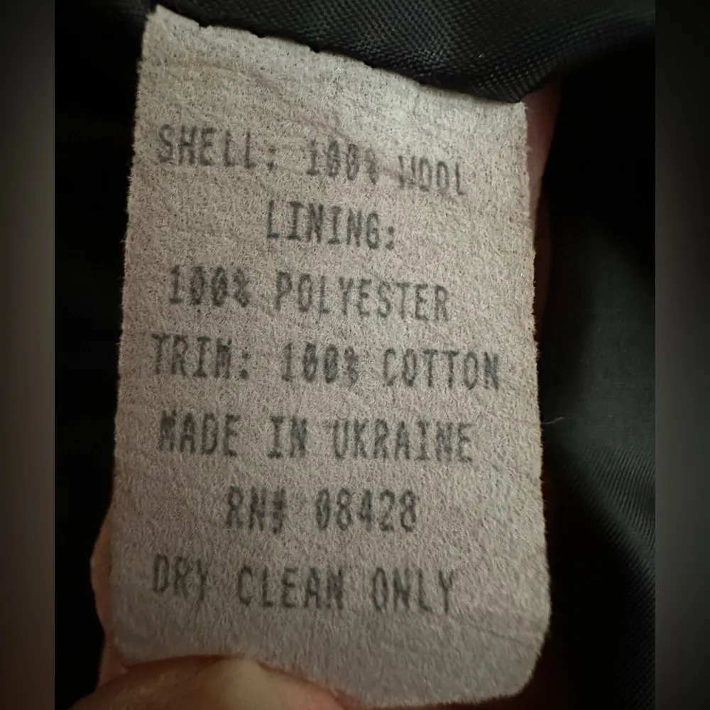 American Vintage Summit Hill | Deadstock 100% Wool Plaid Tartan Blazer Size 14 - Image 4