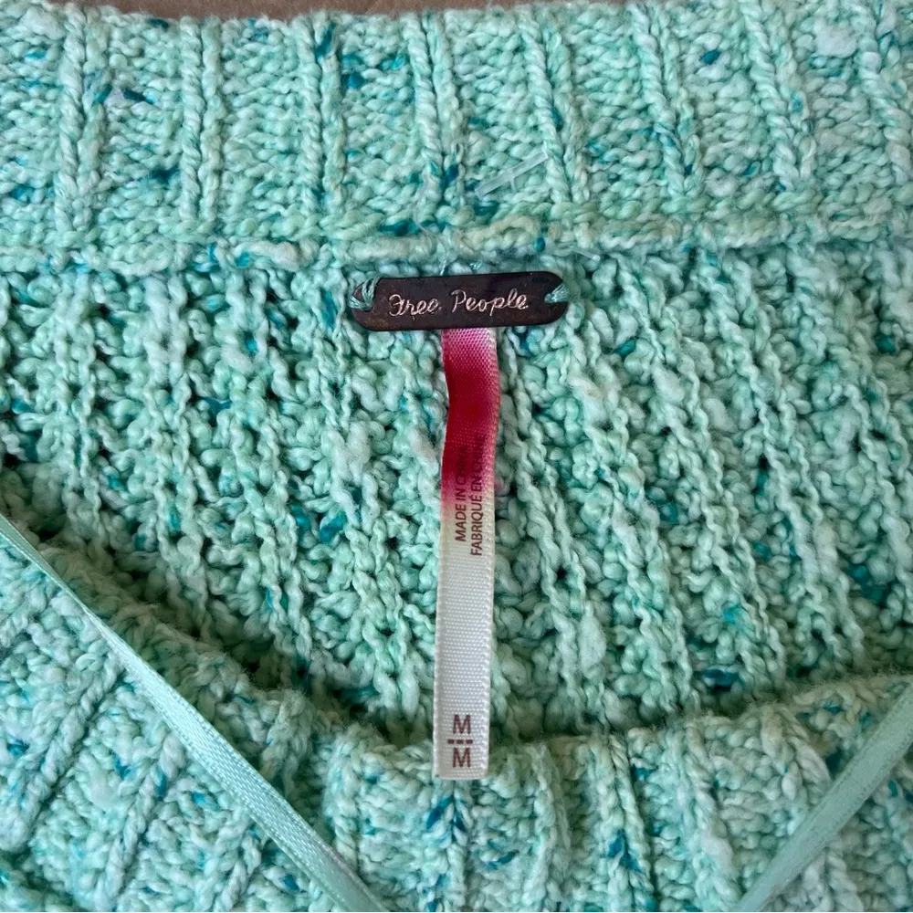 Free People On Your Side Pullover in Mountain Spring - Image 8