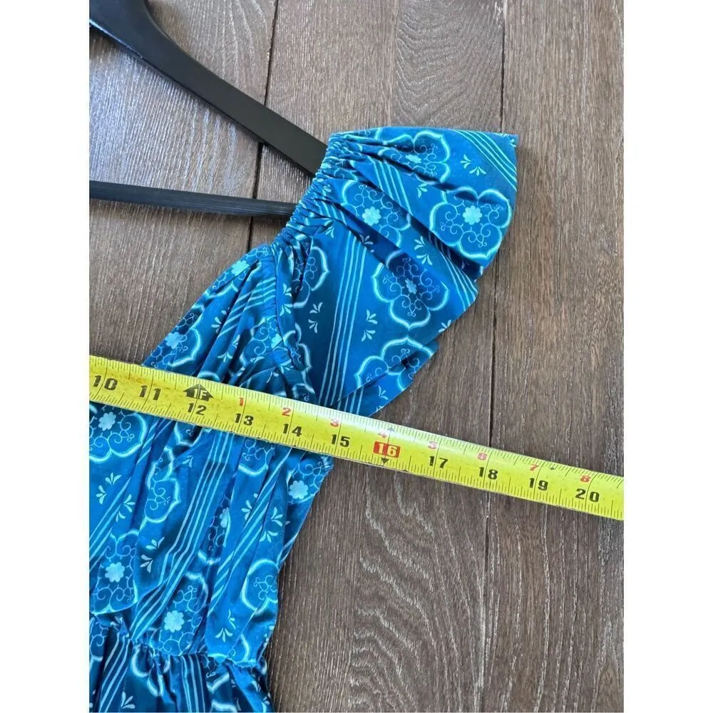 NWT Marigold Everlee Mini Cerulean Dress Size Small Blue - Image 7