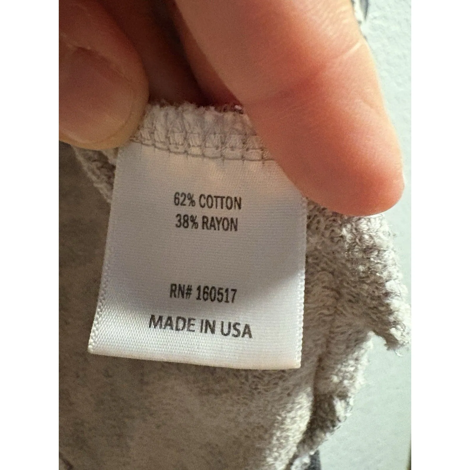 FOUND Leopard Print Sweater Gray Animal Print Pullover Large - Image 4