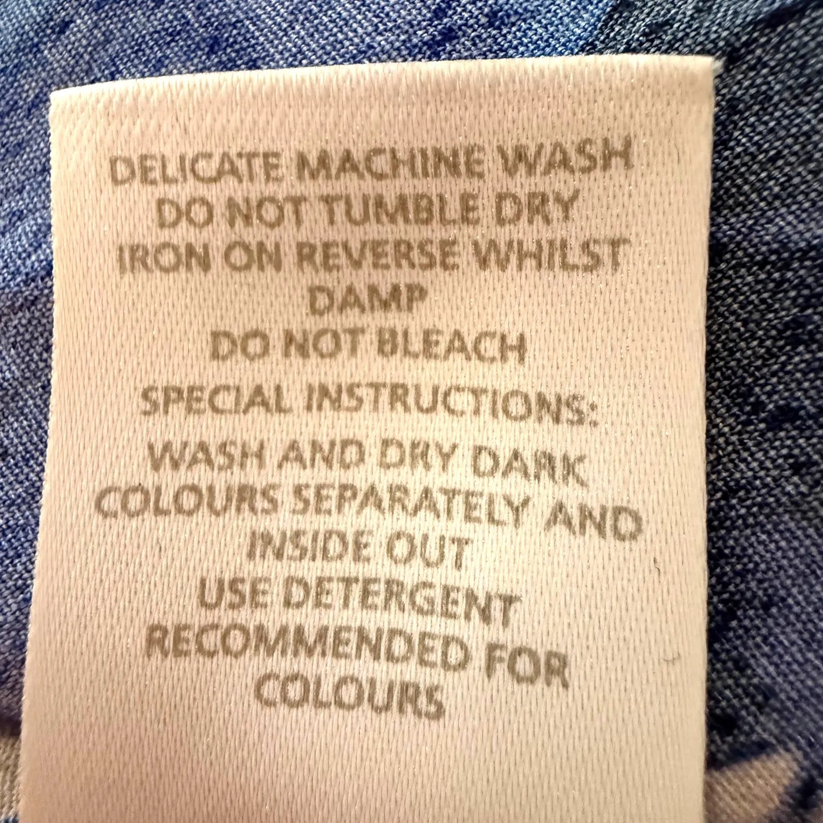 Boden Floral Ruffle Sleeveless Pleated Blouse Women's 6 Blue Career Feminine - Image 11