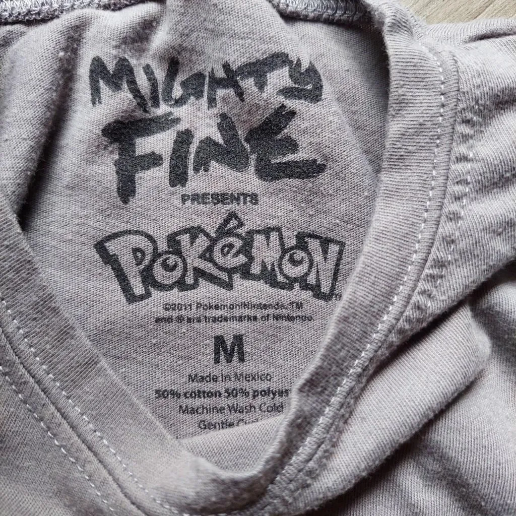 Pokemon Pikachu Mighty Fine Y2K T-Shirt - Image 3
