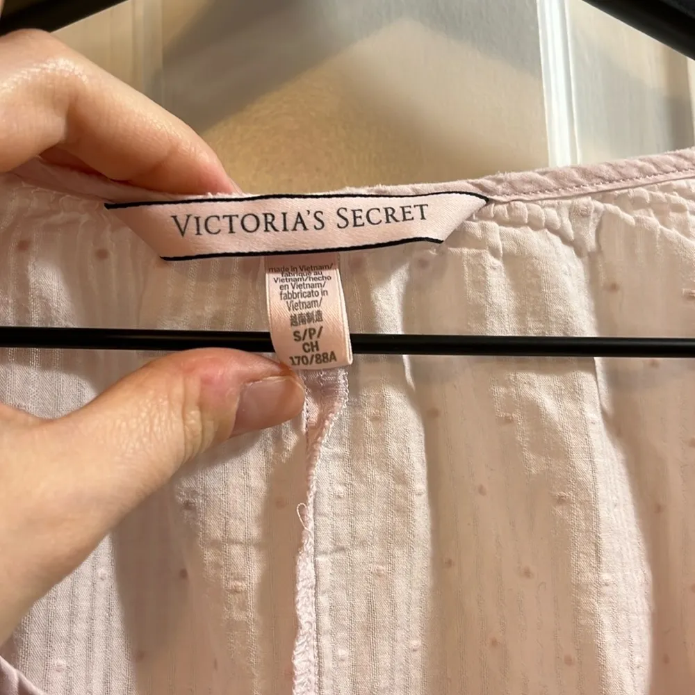 Victoria's Secret Tunic Night Shirt Blouse Cover Up - Size Small - Image 5