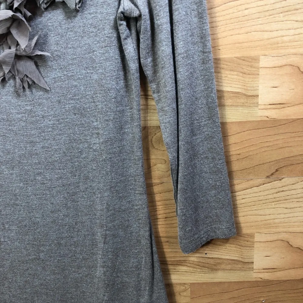 Inc Size Medium 3/4 Sleeve Crewneck Tunic in The color taupe - Image 9