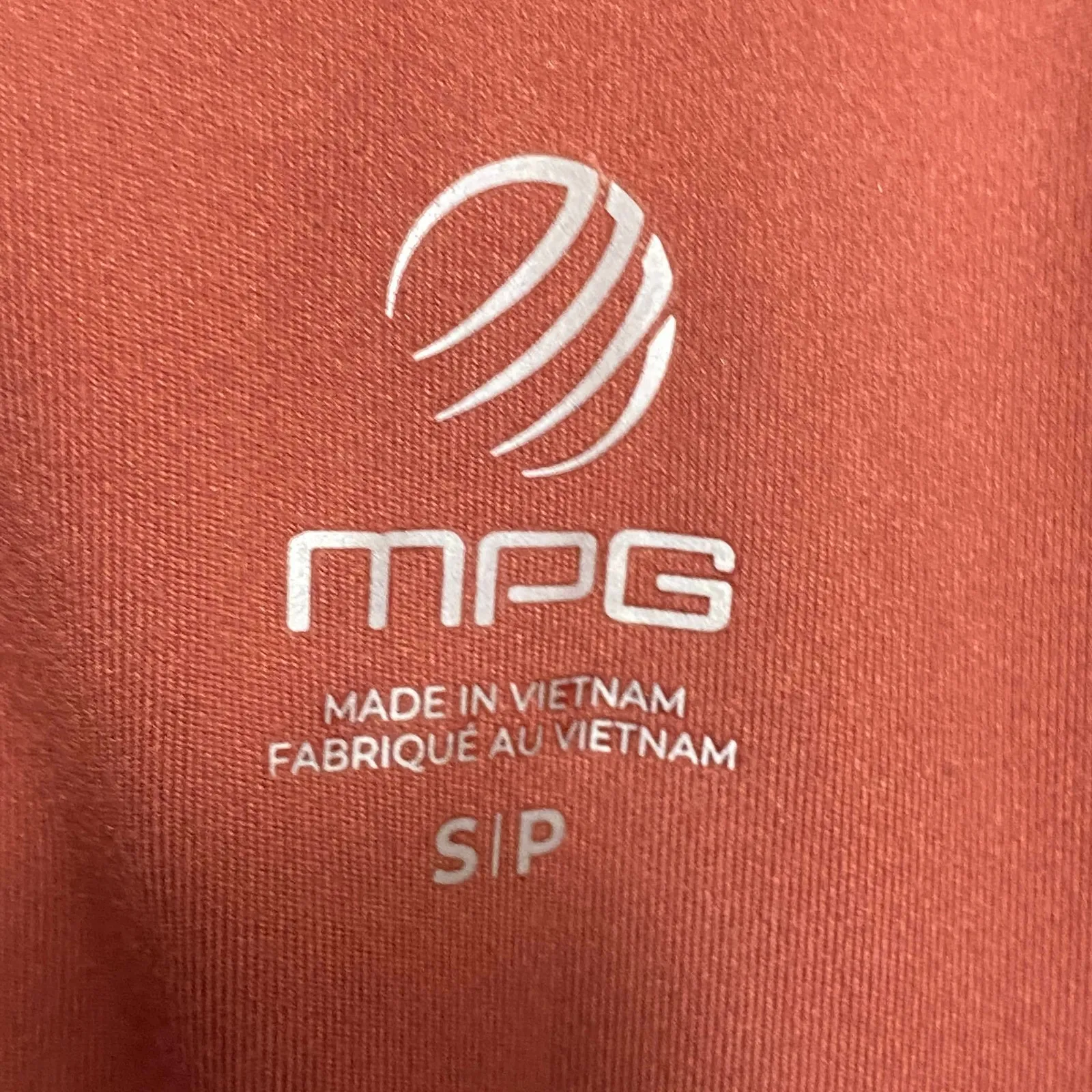 MPG Rust Red Pull On Stretch Activewear Leggings Women's Size Small S - Image 7