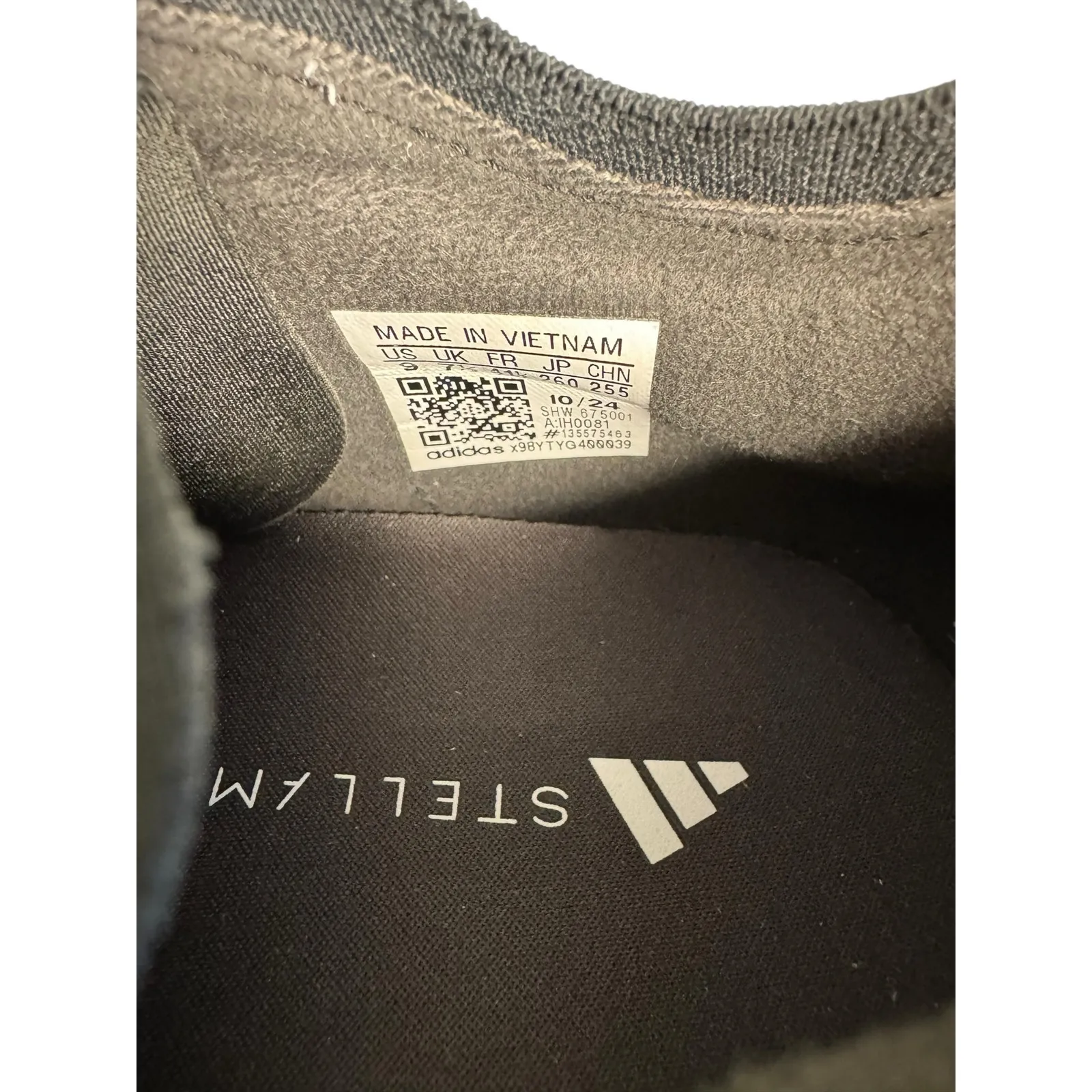 Adidas by Stella McCartney NIB Training Dropset Sneakers in Black Size 9 - Image 12