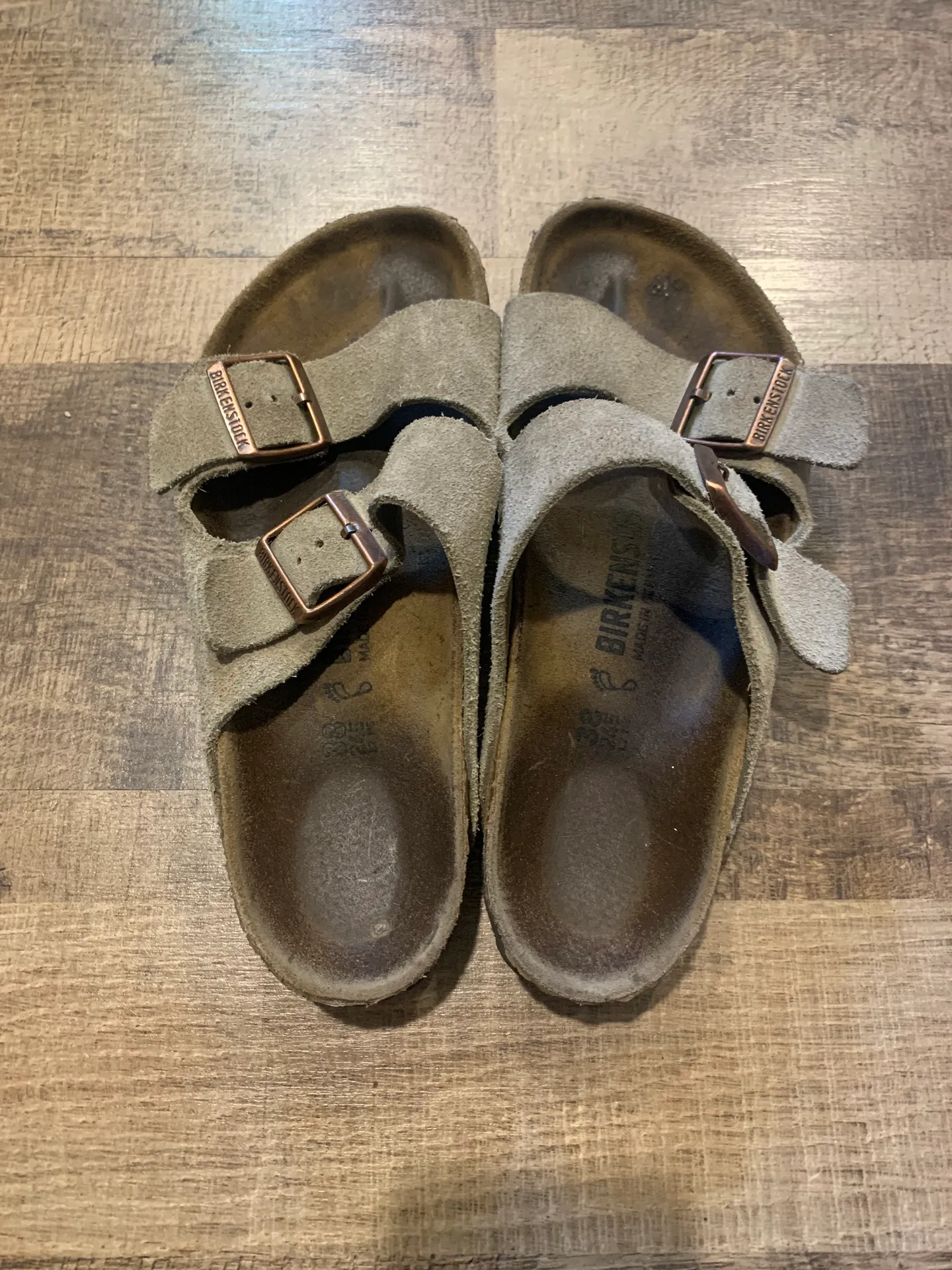 Birkenstock Tan Sandals - Image 2