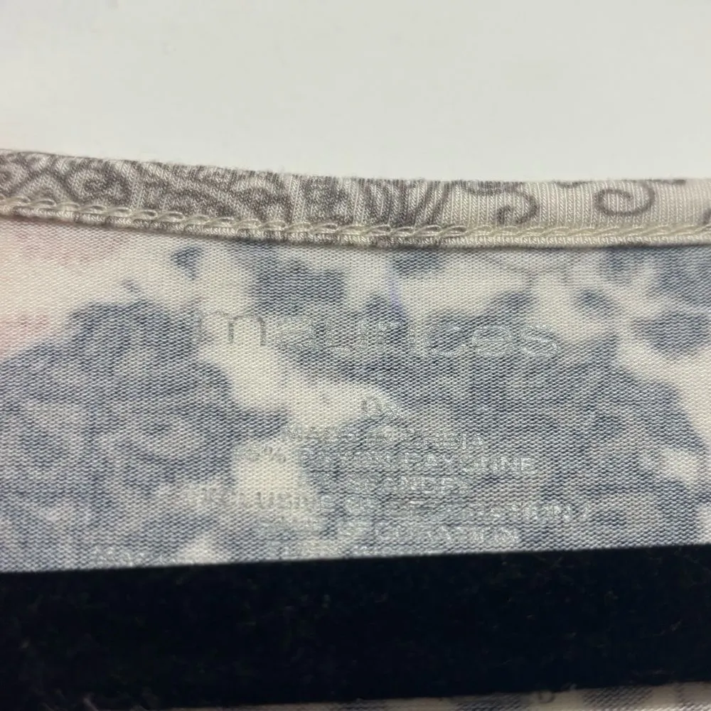 Maurices‎ Patchwork V-Neck Short Sleeve Top 0X - Image 2