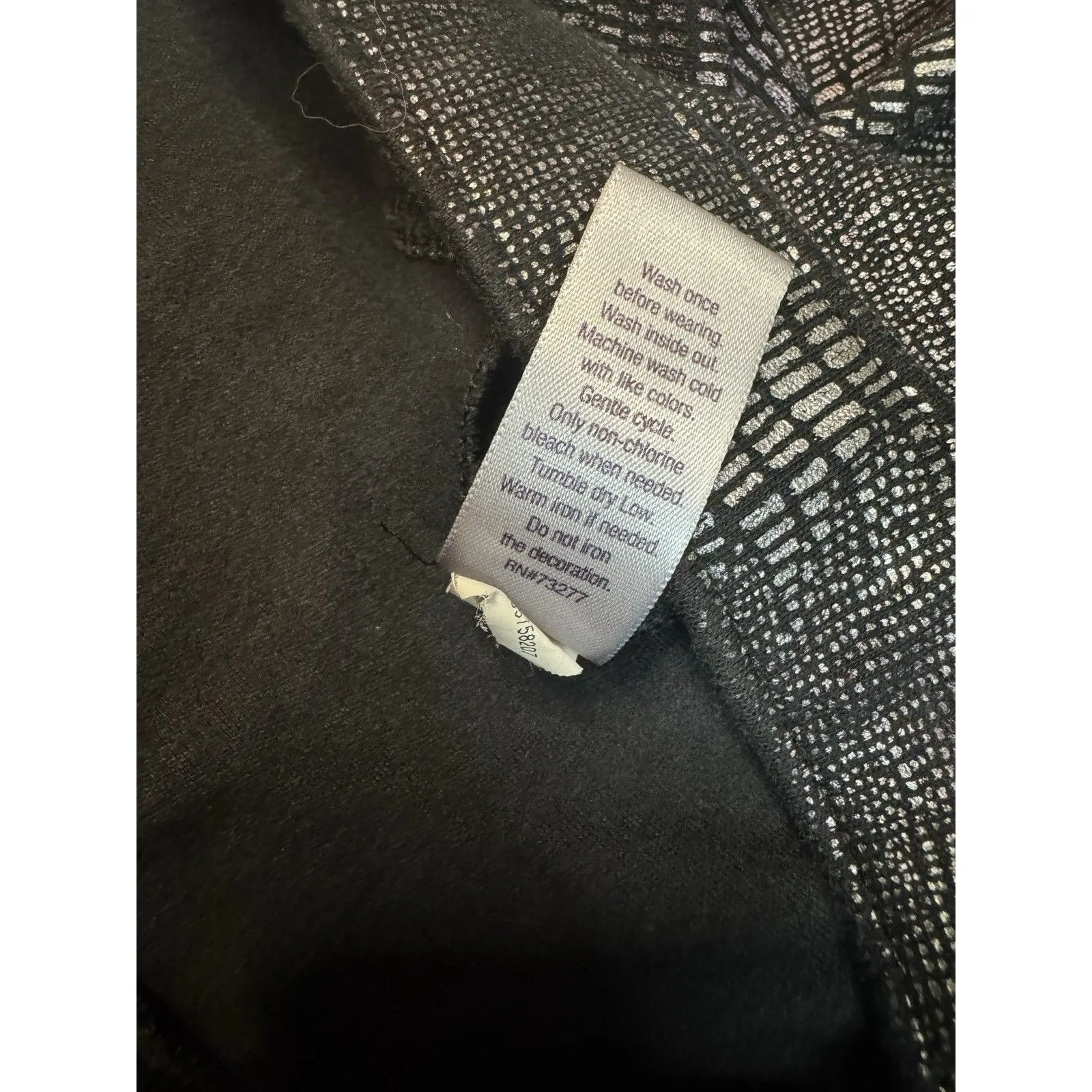 JENNIFER LOPEZ Women’s  Purple‎ & Black Lizard Print Jegging Size 1X Mob Wife - Image 6