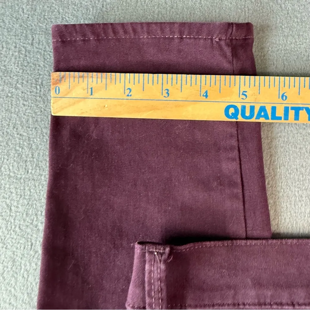 Lucky Brand Women’s Velvety Deep Purple‎ Brooke Stretchy Jeans 10/30 Holiday - Image 5