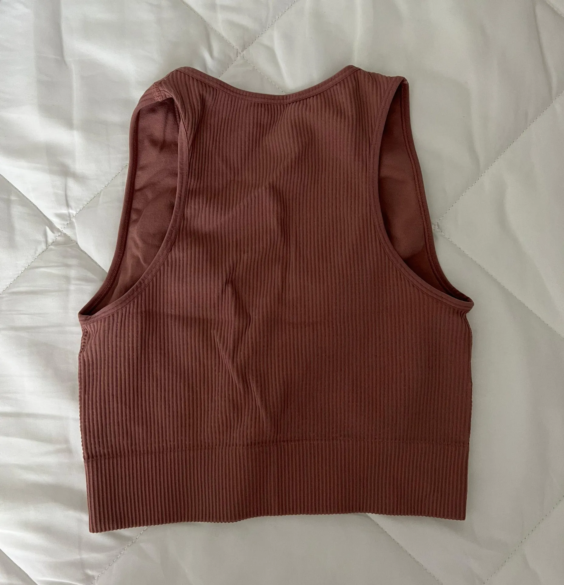 Cropped Tanktop Pink - Image 3