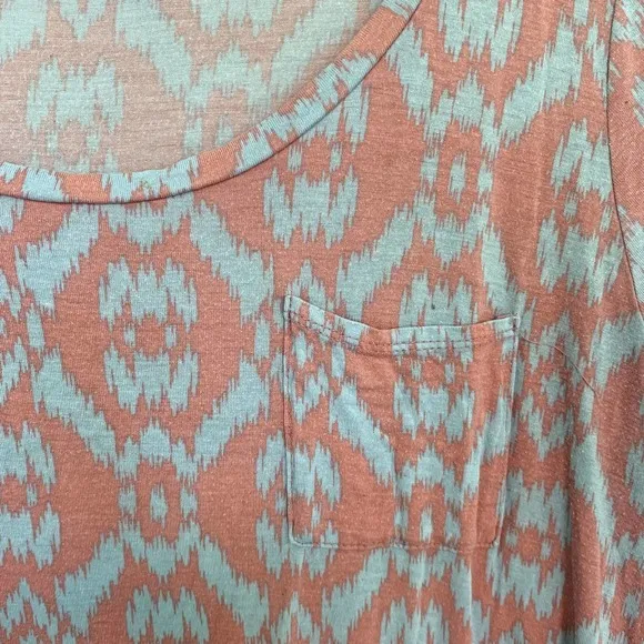 Market & Spruce‎ Size Large Printed Short Sleeve Top - Image 3