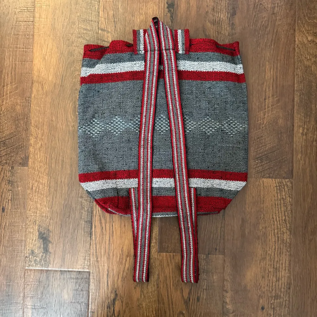 Los Angeles ANGELS MLB fabric backpack, unisex, NWOT Gray - Image 4