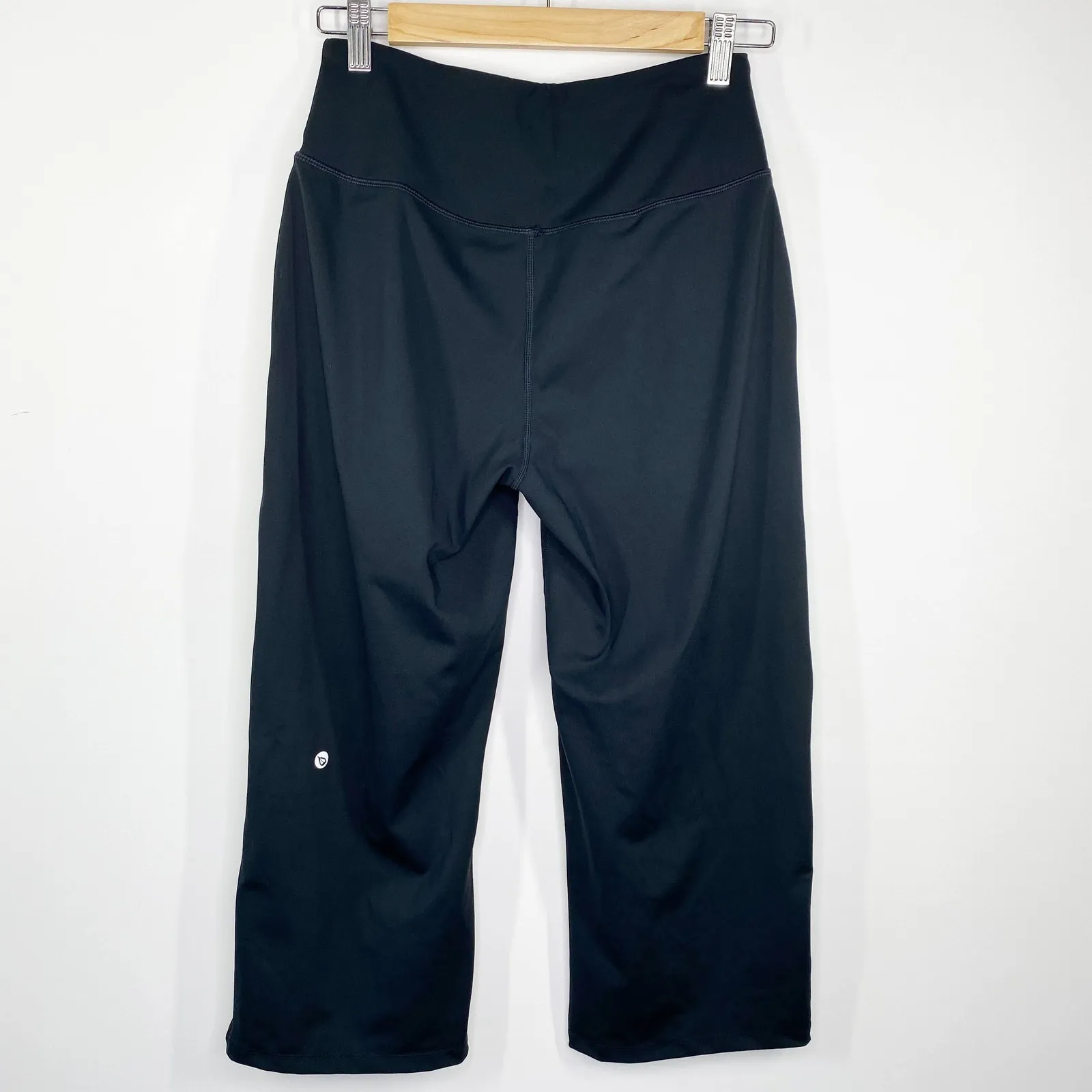 Baleaf Solid Black Pull On Wide Leg Stretch Pants Women's Size Small S - Image 7