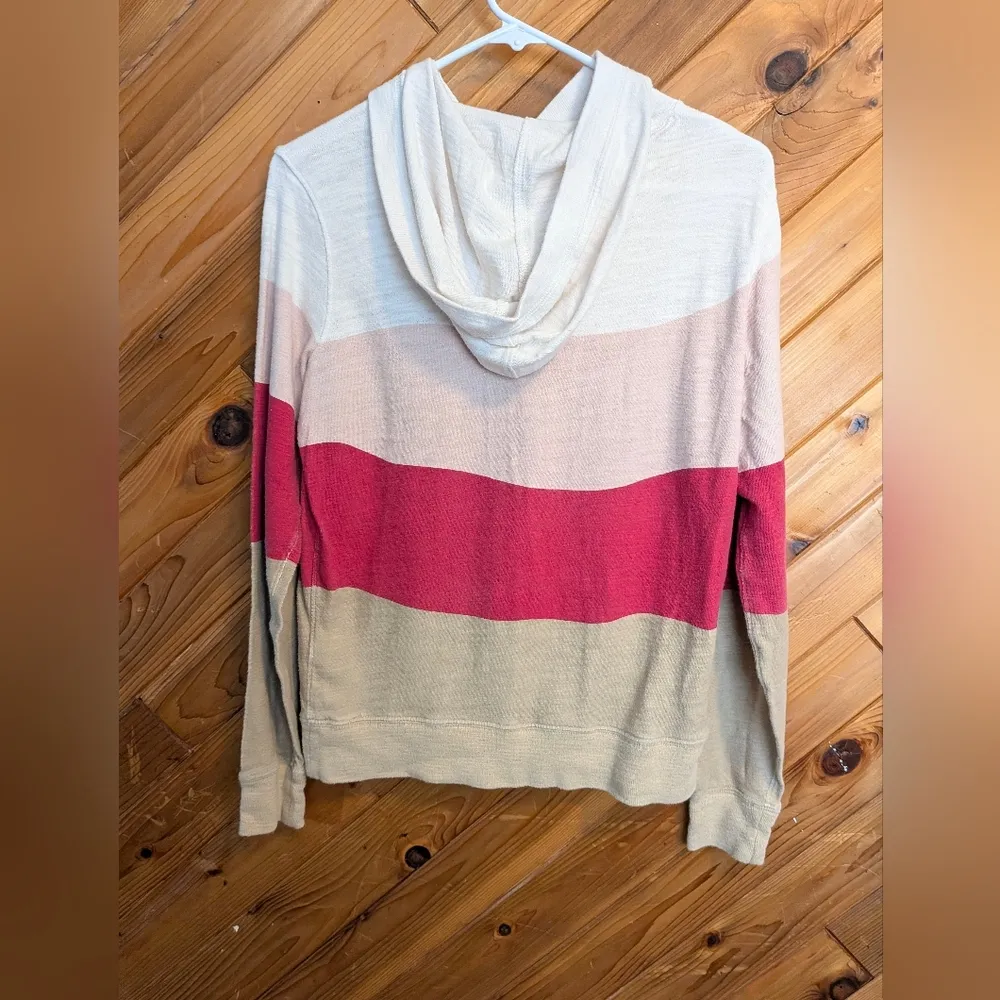 Faherty Sunset Striped Hoodie Size XS - Image 6
