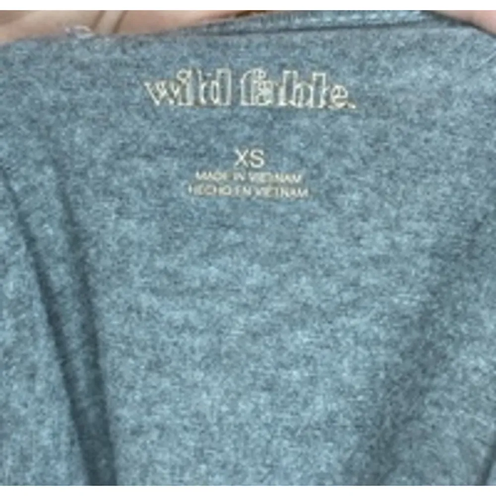 Wild Fable Cami Tank Gray Stretch Spaghetti Strap Top XS Y2K Minimalist Laye - Image 3