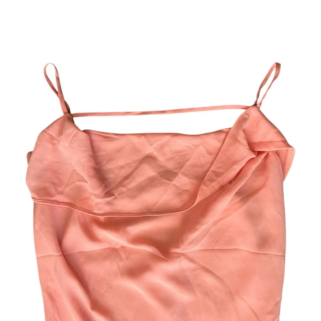 Anthropologie Mare Mare Women’s Sleeveless Draped Asymmetrical Midi Slip Dress S - Image 4