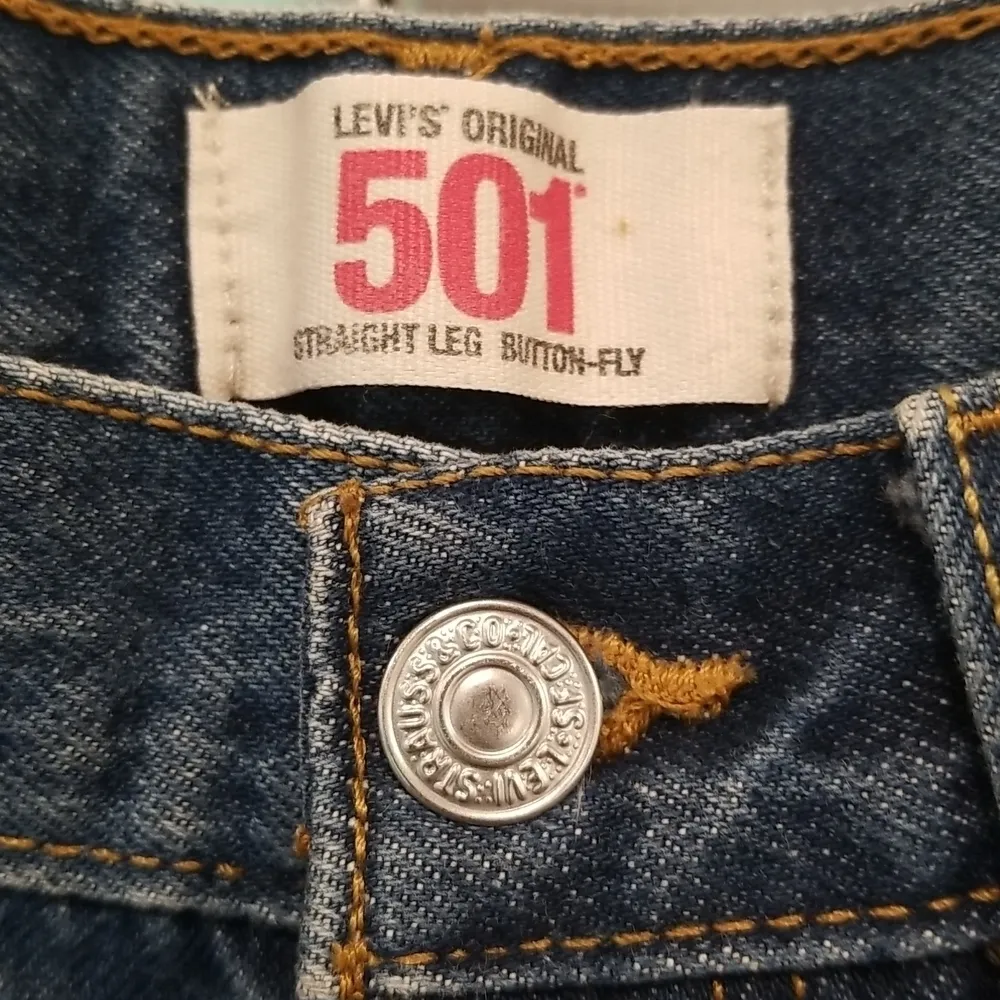 💕LEVI'S💕 501 XX Straight Leg Button Fly Vintage Mom Jeans 100% Cotton W32 L30 - Image 4