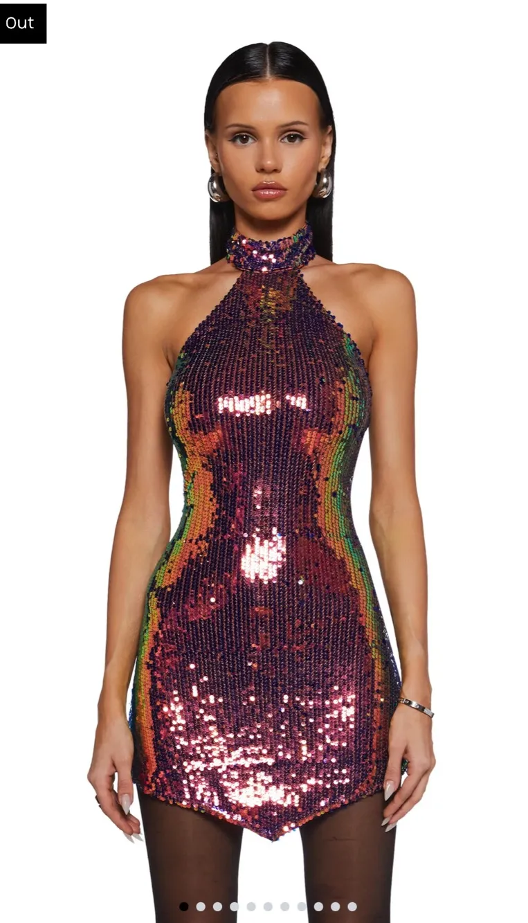 City Sparks Dolls Kill Sequin Dress Multiple - $40 (42% Off Retail) - From  Graceyn