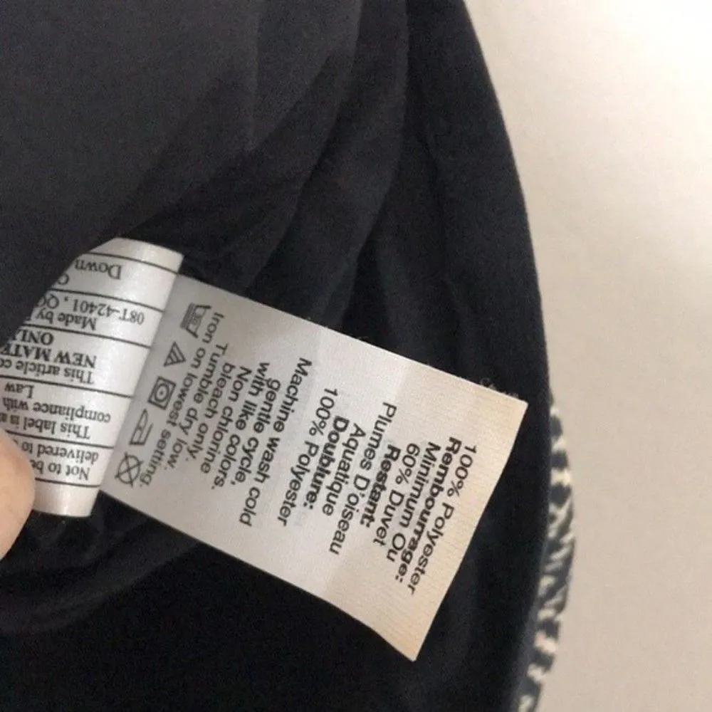 J. Crew ladies lightweight puffer herringbone zip cozy vest size xxs  S 60% down - Image 7