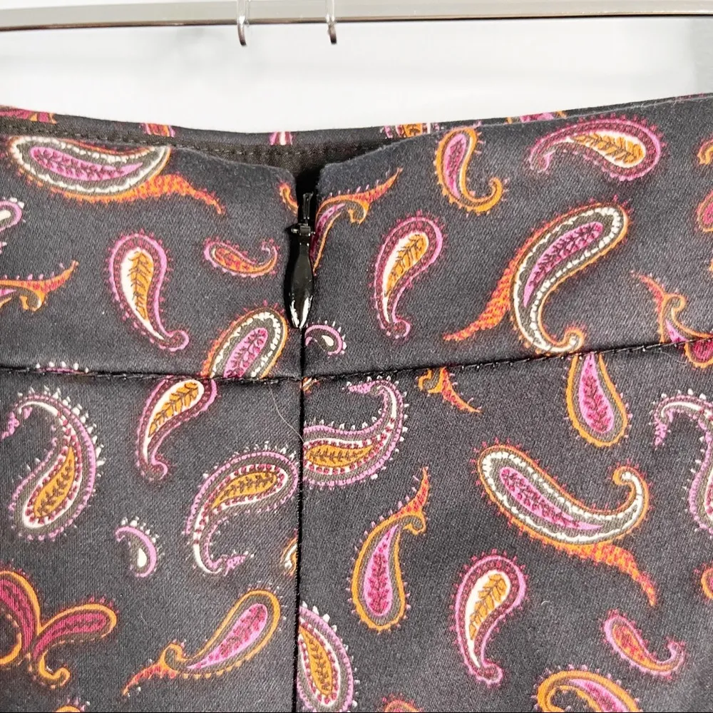 J. CREW | Paisley Print Pencil Skirt Sz 2 - Image 4