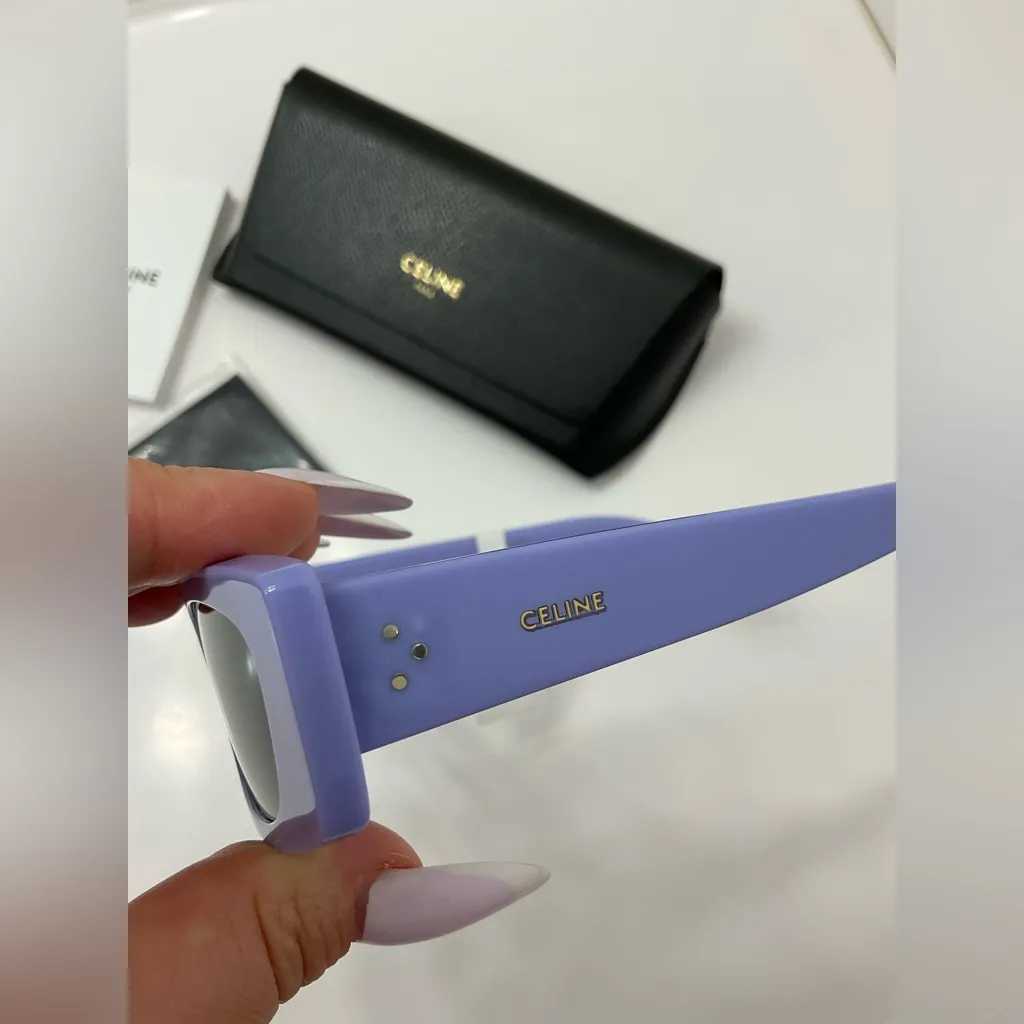 NWT Celine Lavender Sunglasses - Image 5