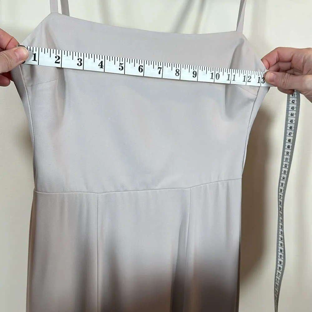 Show Me Your Mumu Lauren Tie Maxi Dress Show Me The Ring Crisp Small SR46 - Image 14