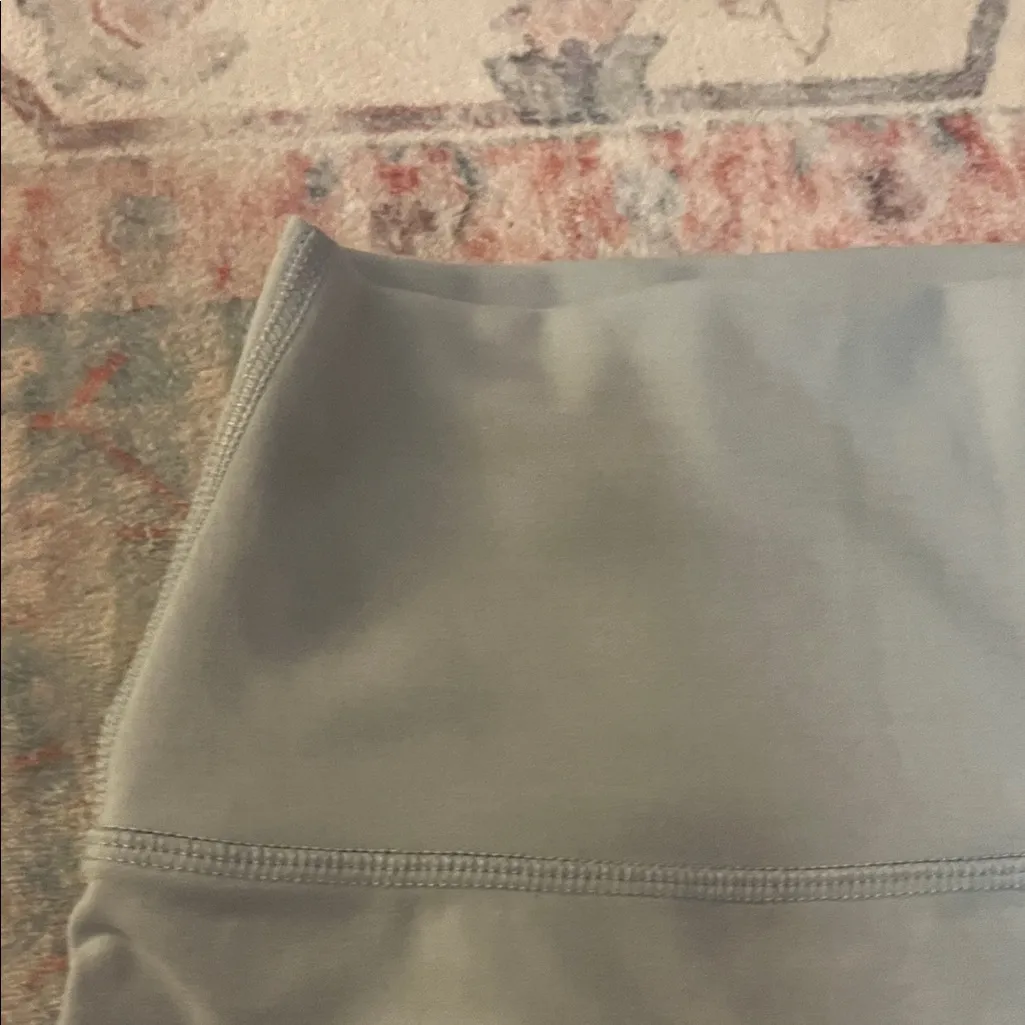 Yogalicious Light Gray Bike Shorts - Image 2