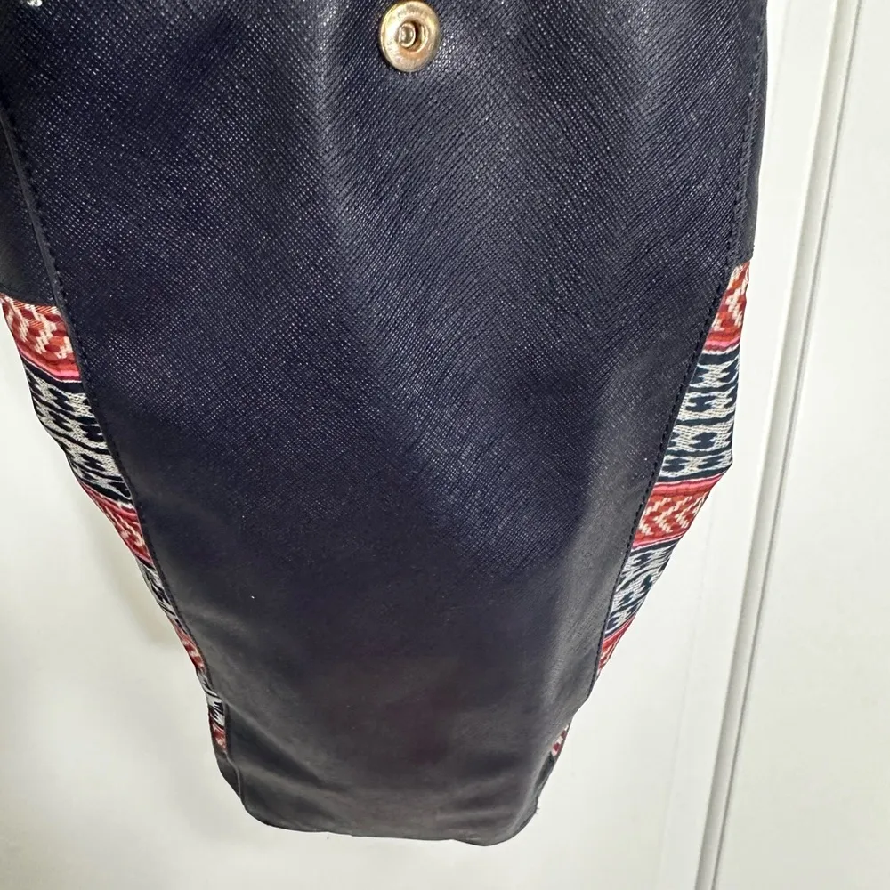 Tory Burch Ella Printed Packable Tote Bag Shoulder Handbag - Image 3