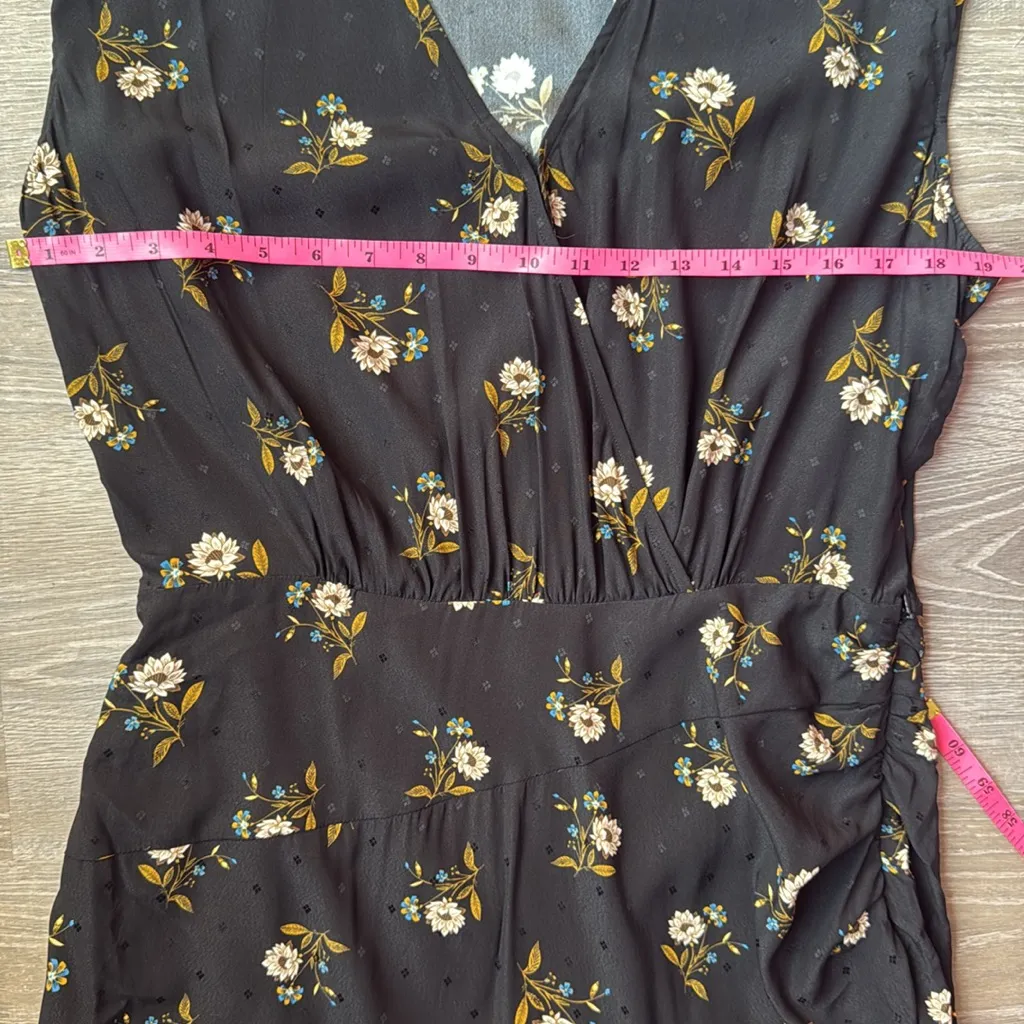 Veronica Beard Wixson Silk-Blend Floral Midi-Dress 12 - Image 14