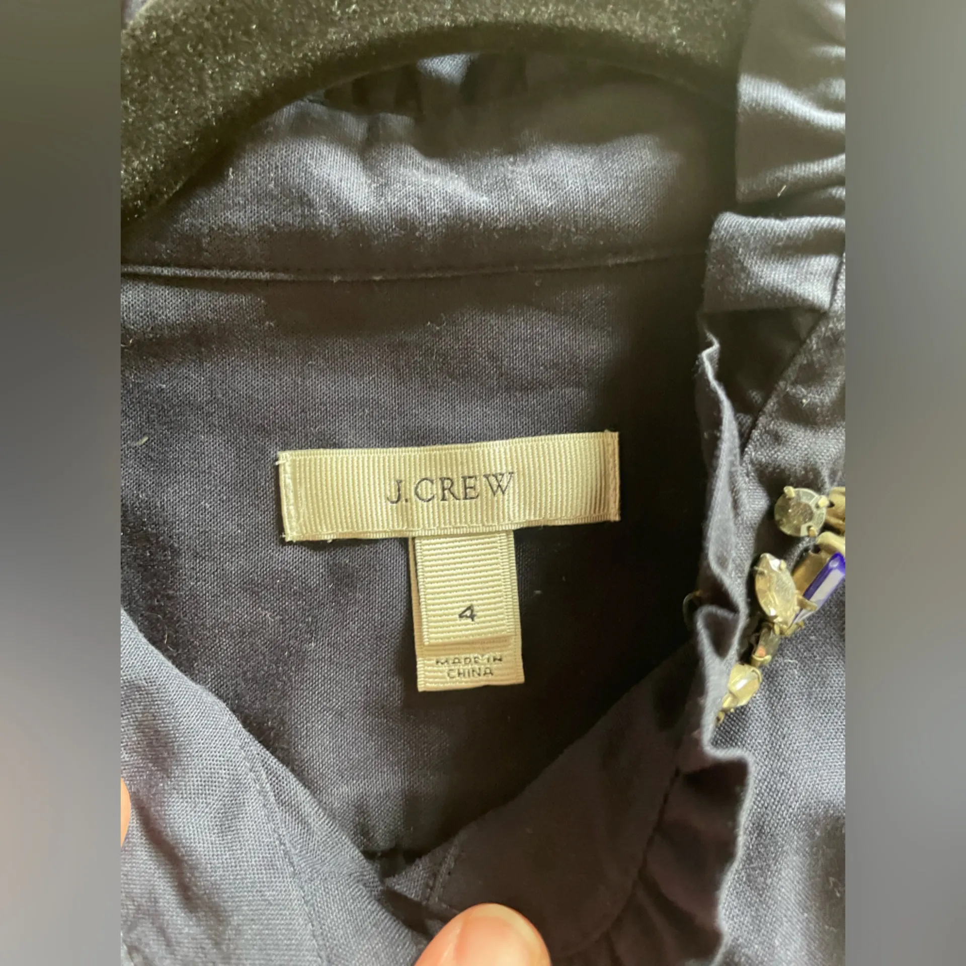 J.Crew  Jeweled Sleeveless Top - Image 5