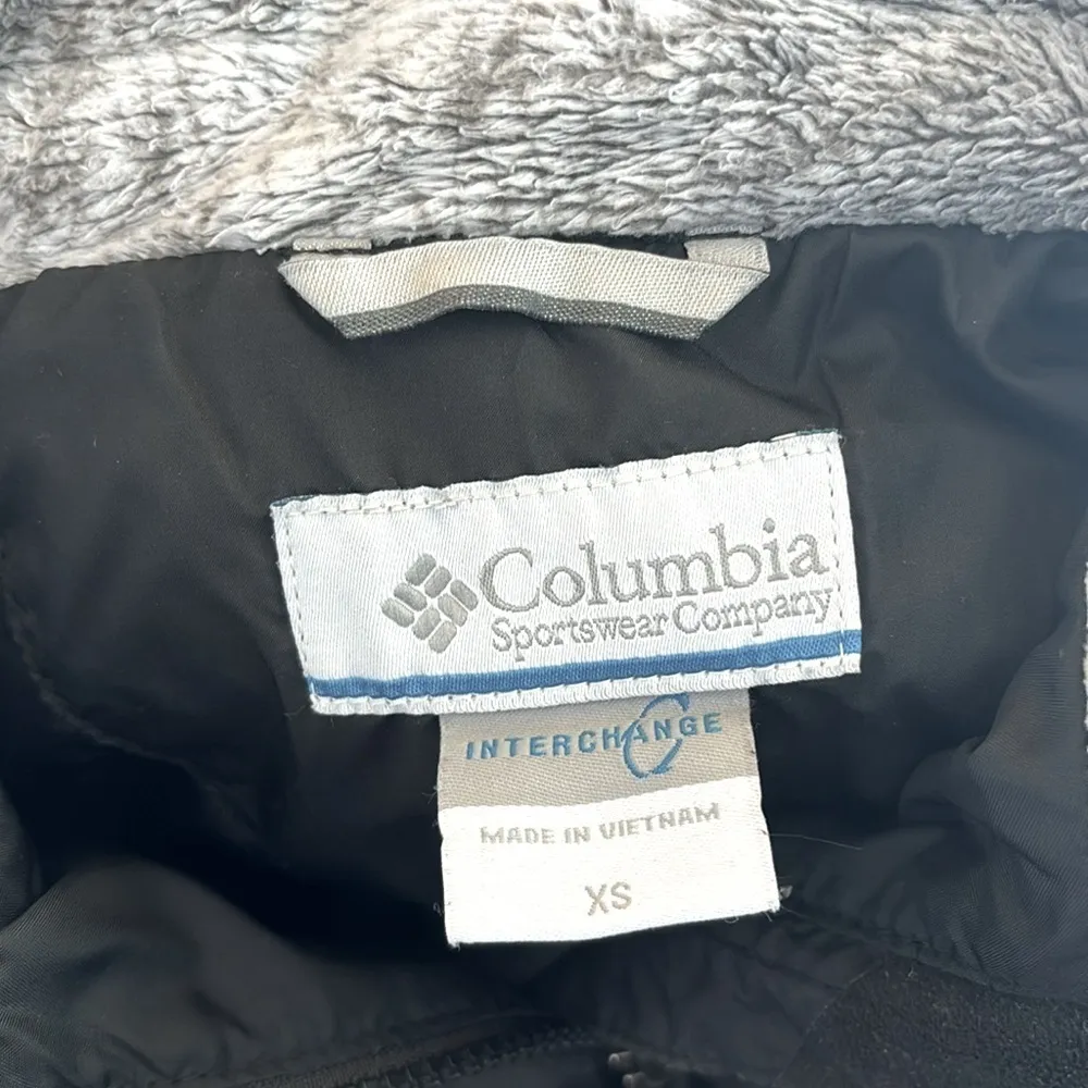 Columbia Sleet To Street 3-in-1 Interchange Black Jacket Women’s Size XS *** - Image 5