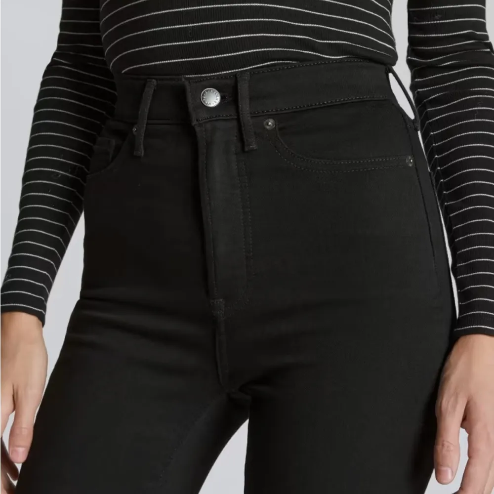 Everlane The Way-High Skinny Cropped Jeans Black Size 31 - Image 3