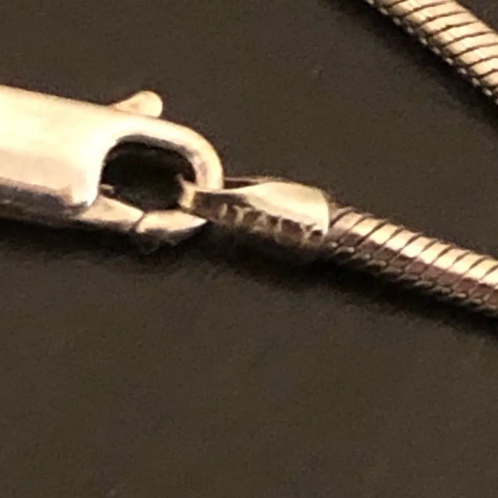 BARSE Oxidized Sterling Silver Triple Drop Scrolling Rope Drop Pendant - Image 11