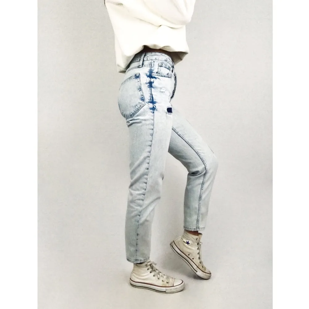 Topshop Moto Hayden Distressed Boyfriend Jeans | Size 26 - Image 8