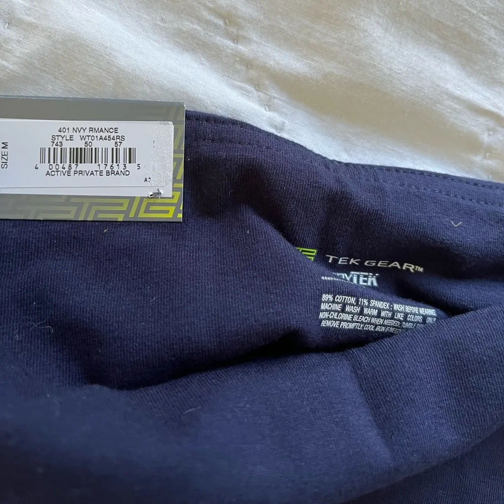 Tek Gear NWT: high rise  navy blue workout spandex - Image 5