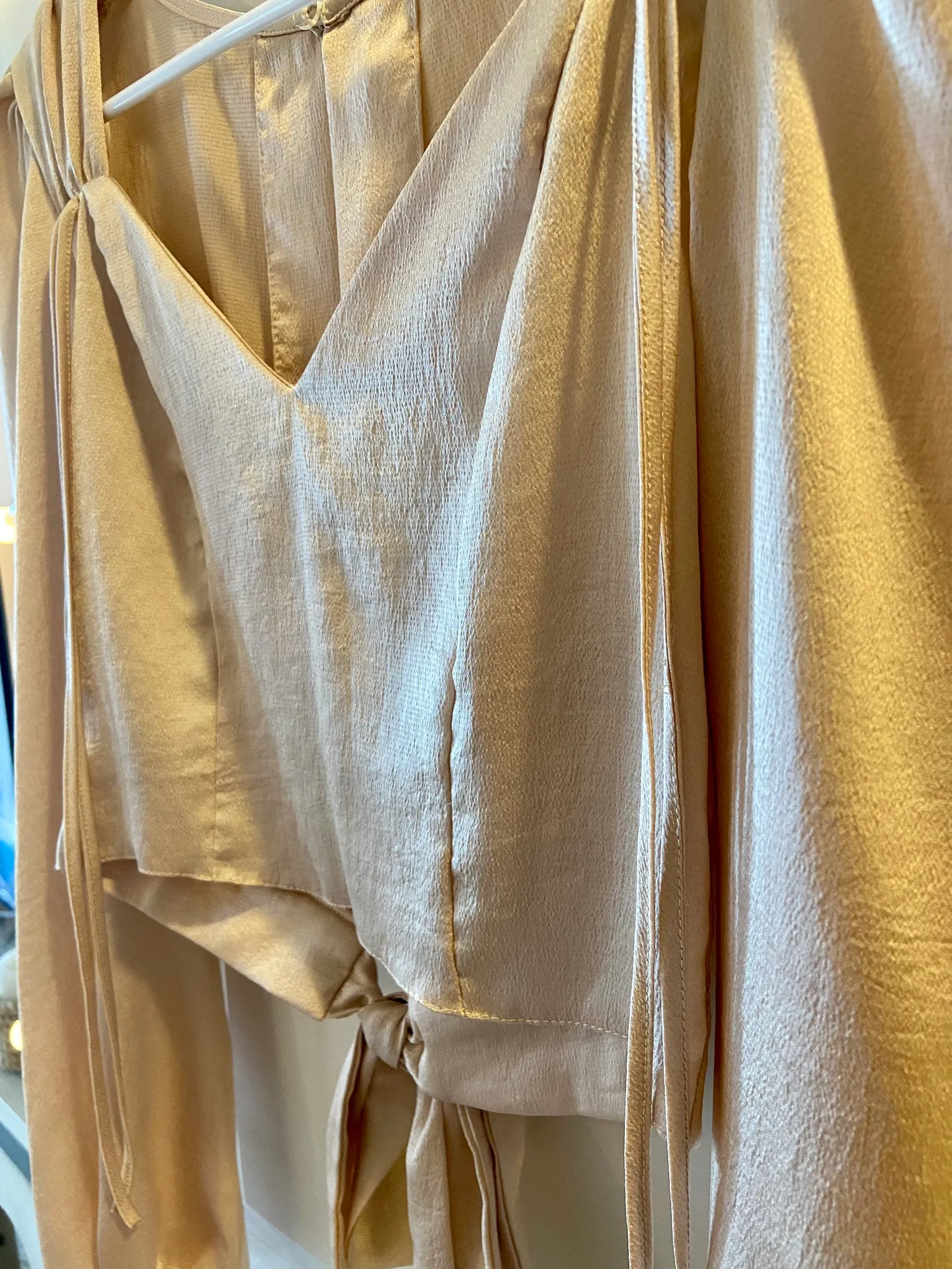 Topshop White Blouse Top - Image 2