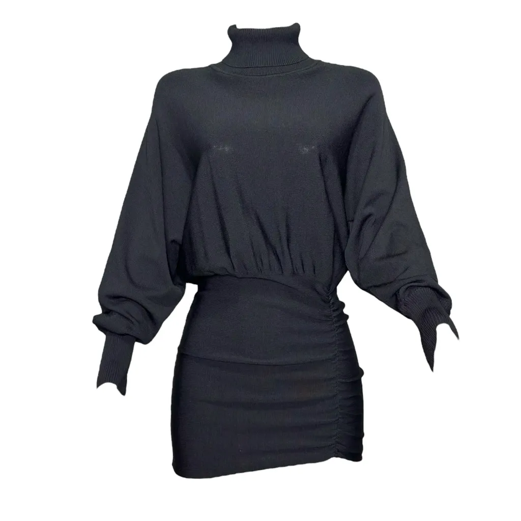 LOVERS + FRIENDS Kiana Sweater Dress, Black, Small - Image 5