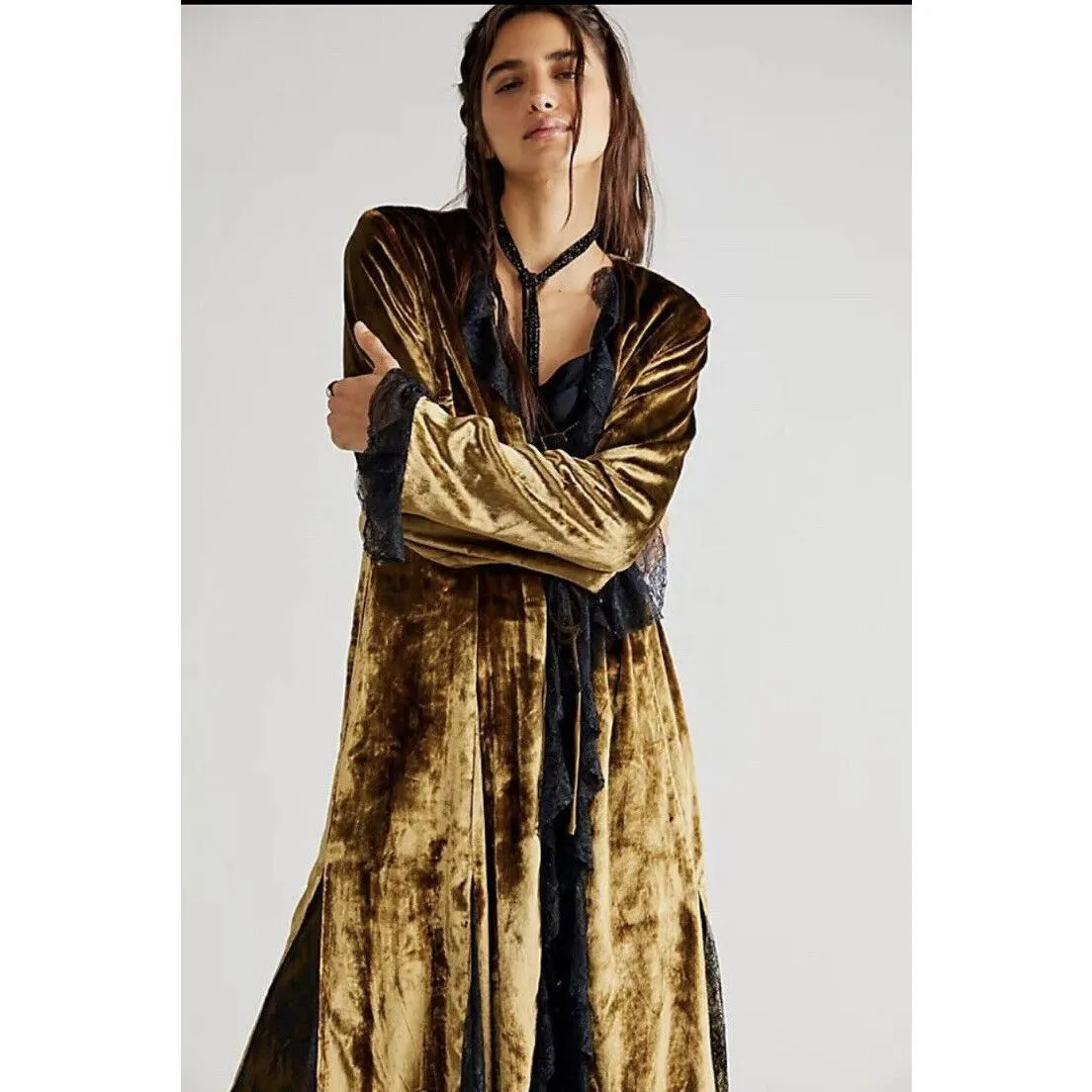 Free People Raveena Duster Size S. B-12 - Image 2