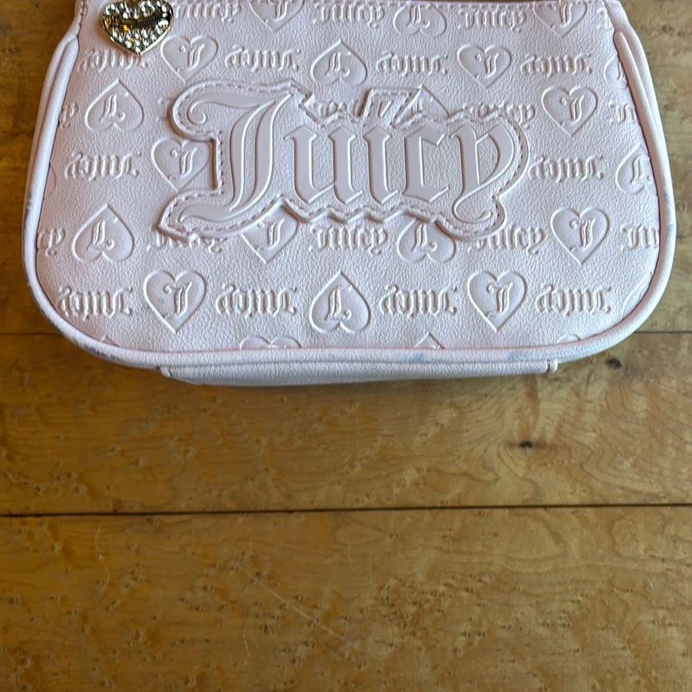 Juicy Couture Pink Embossed mini Shoulder Bag - Image 5