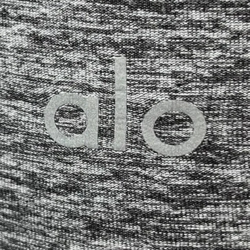 Alo Yoga AirSoft Gray Heather High Rise Yoga Workout Athletic Leggings Pants XS - Image 7